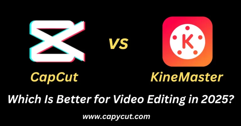 Feature image containing text CapCut-vs-KineMaster-Which-Mobile-Video-Editor-Wins-in-2025